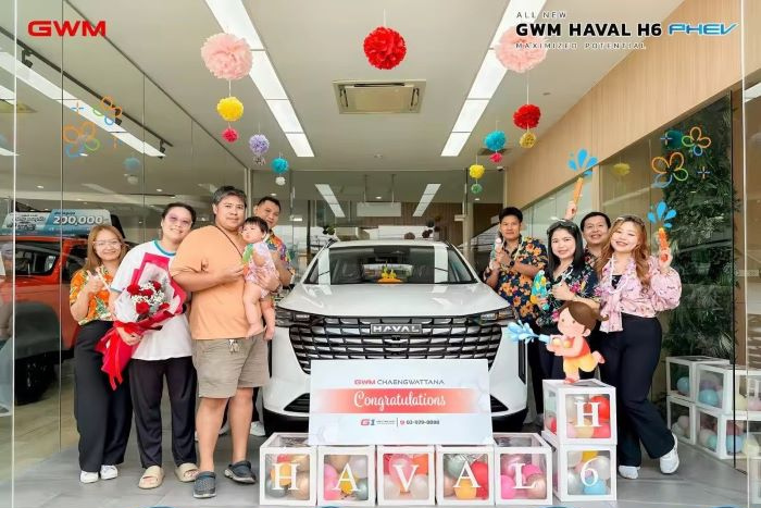 GWM (Thailand) เริ่มส่งมอบ NEW GWM TANK 300 DIESEL และ ALL NEW GWM HAVAL H6 ให้ลูกค้าชาวไทยกลุ่มแรกทั่วประเทศแล้ววันนี้