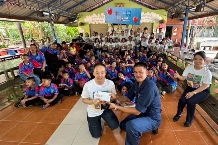 โครงการ School of Get รุ่น 1  จัดกิจกรรมจิตอาสา ณ หมู่บ้านเด็กคุณพ่อเรย์