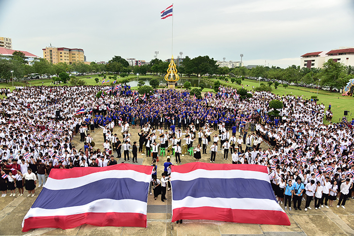 จากรั้วราชมงคล สู่แนวหน้าของประเทศ “มทร.ธัญบุรี ส่งใจถึงทหารไทยผู้กล้า”  แสดงพลังรักชาติ อย่างสร้างสรรค์