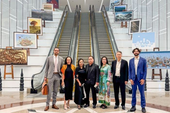 เอเซีย พลัส สานต่อพลังแห่งความฝัน จัดแสดงผลงานศิลปะกลางอาคารสาธรซิตี้