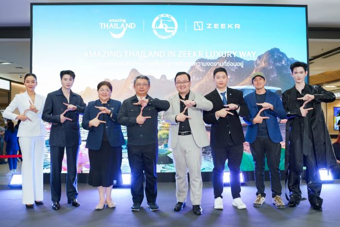ZEEKR เดินหน้าสู่ Premium Lifestyle Brand จับมือ ททท. ขับเคลื่อนท่องเที่ยวไทยด้วย EV